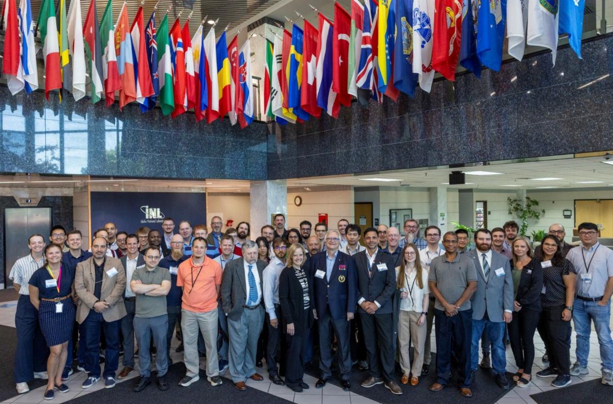 A group photo of participants at the 2025 International RELAP5 User Group Meeting. 