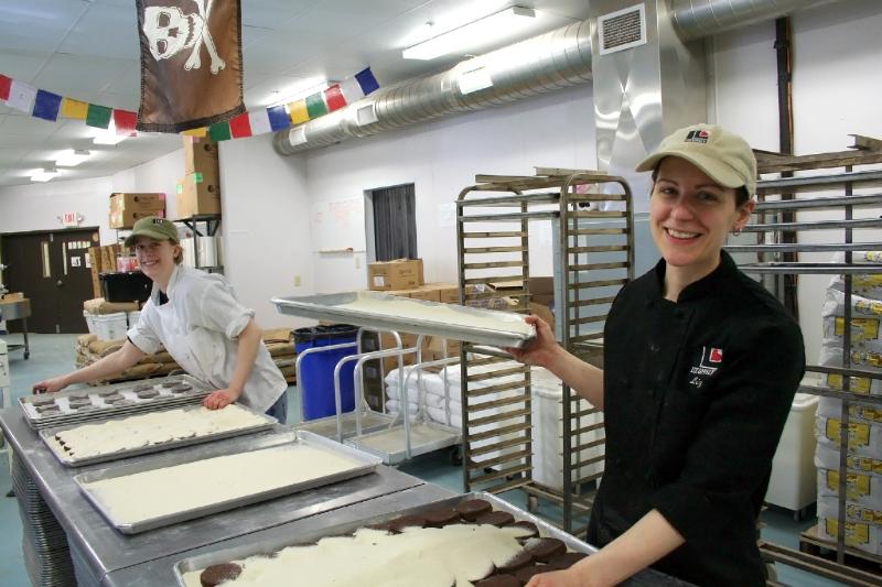 Liz Lovely cookie production