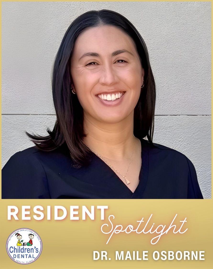 Resident Spotlight - Dr. Maile Osborne