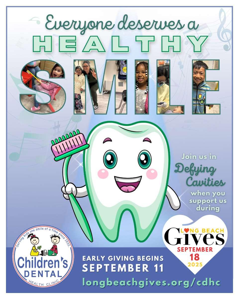 Everyone deserves a healthy smile - Long Beach Gives 9-18-25