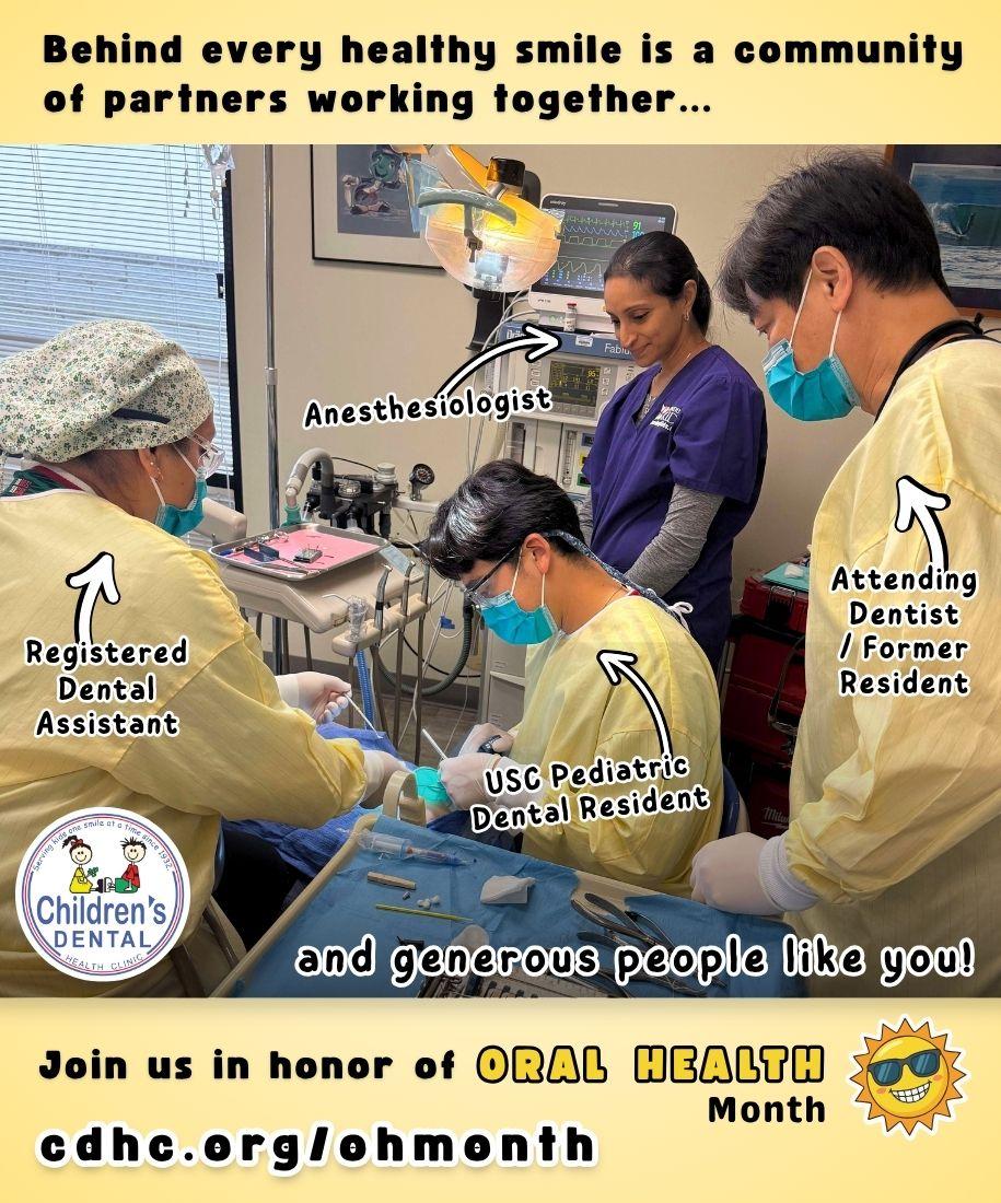 Behind every healthy smile is a community of partners working together