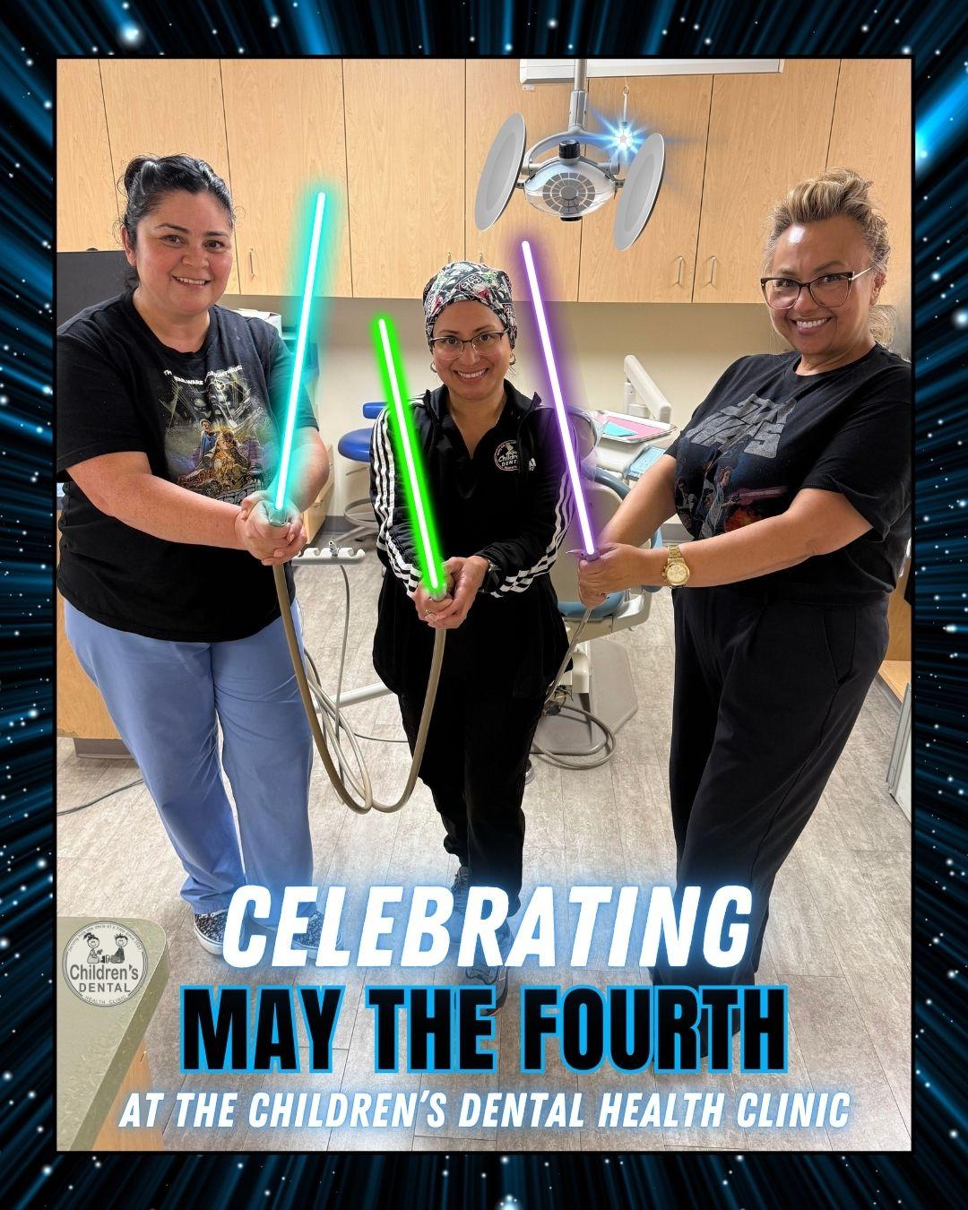 Celebrating May the Fourth at the Children's Dental Health Clinic