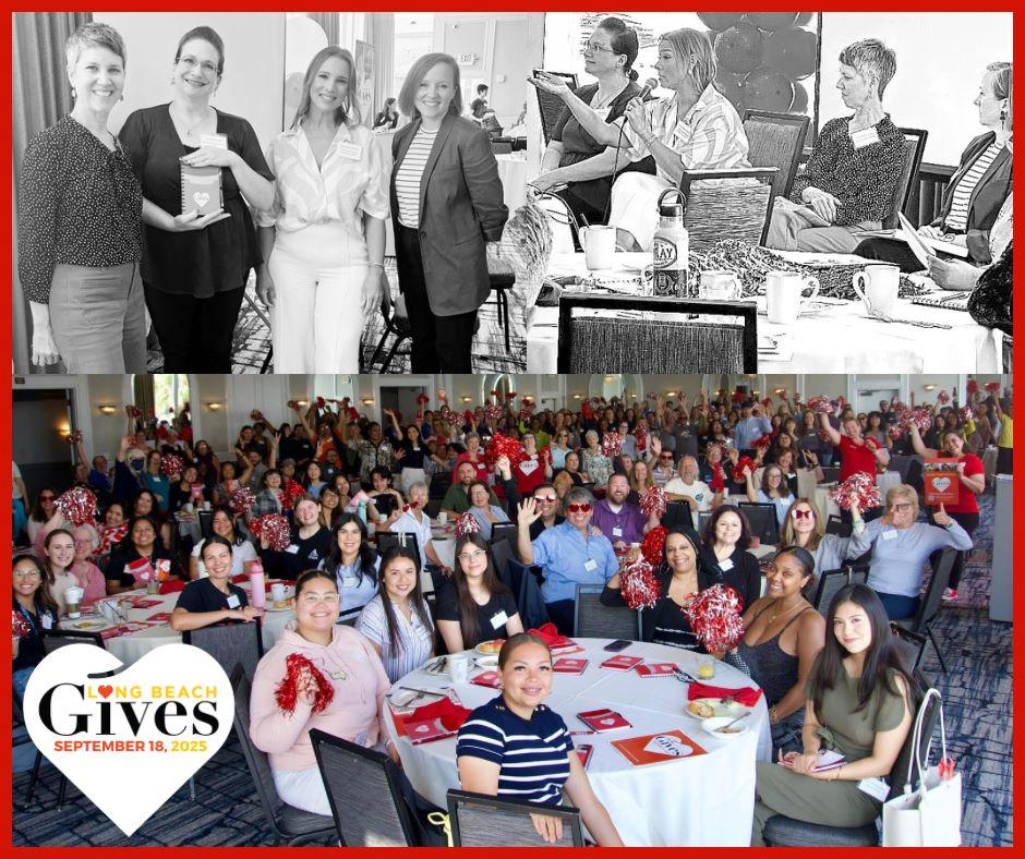 Long Beach Gives Summit recap image featuring our new Director of Advancement
