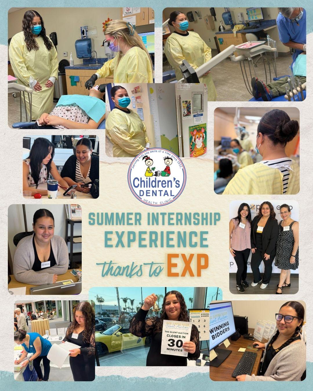CDHC Summer Internship Experience thanks to EXP