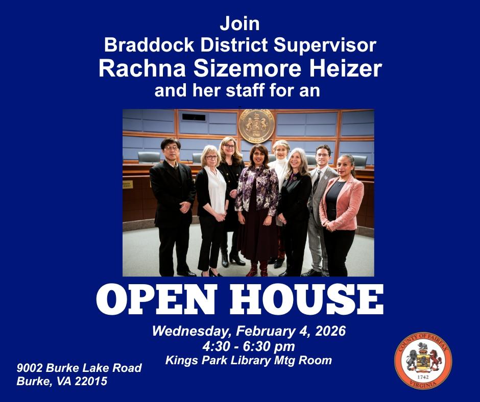 Open House invitation graphic