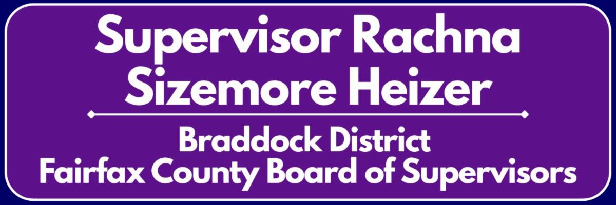 Supervisor Rachna Sizemore Heizer banner