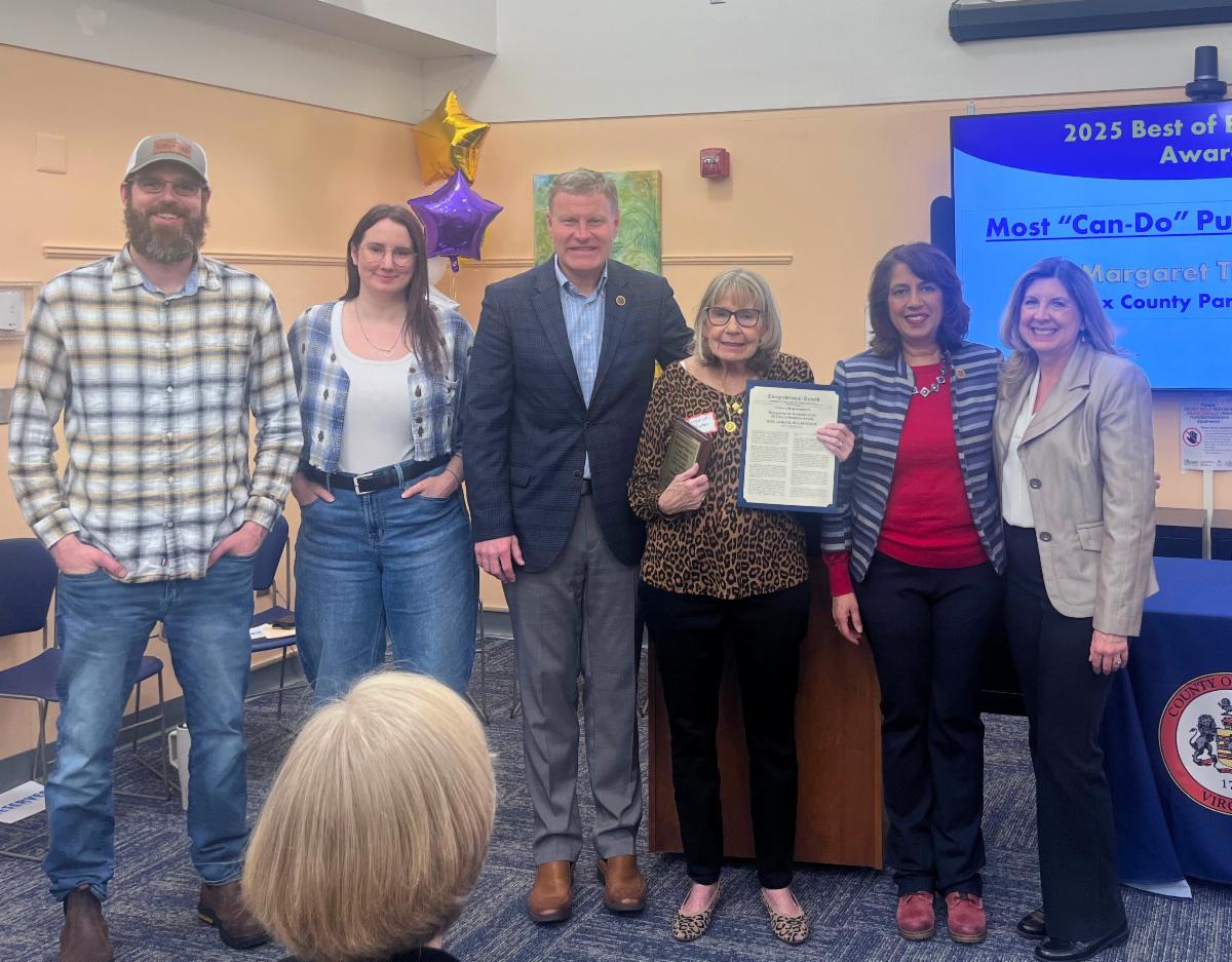 Margaret Thaxton, winner of Most "Can-Do" Public Employee Best of Braddock award