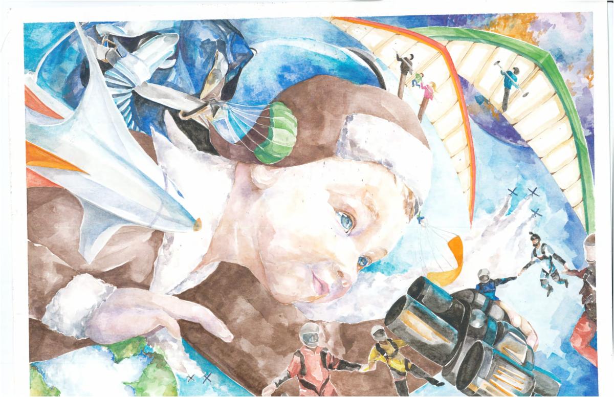 U.S. Students Place in International Aviation Art Contest National