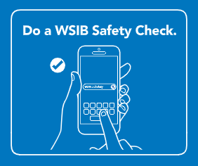 Graphic image from the Safety Check advertising campaign.