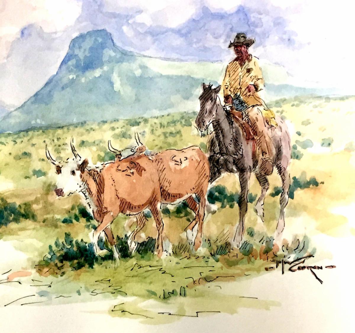 Cowboy Way Texas Cowboy Art