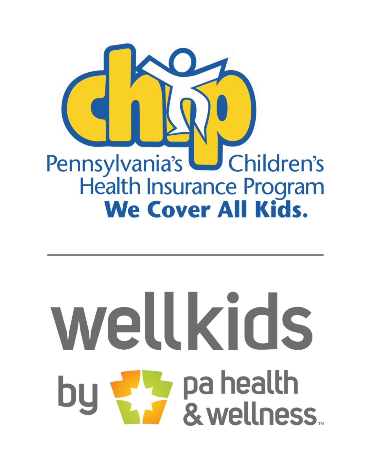 CHIP. PA Health & Wellness logo.