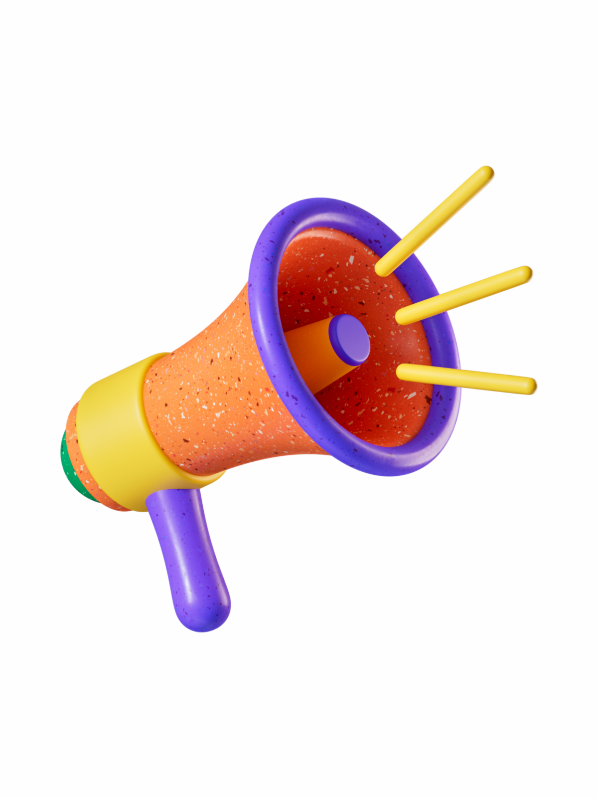 A graphic of a megaphone.