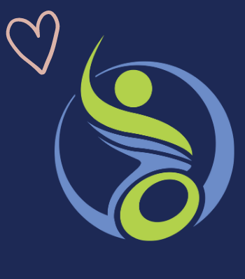 We are here for you PATF logo with a hand drawn heart