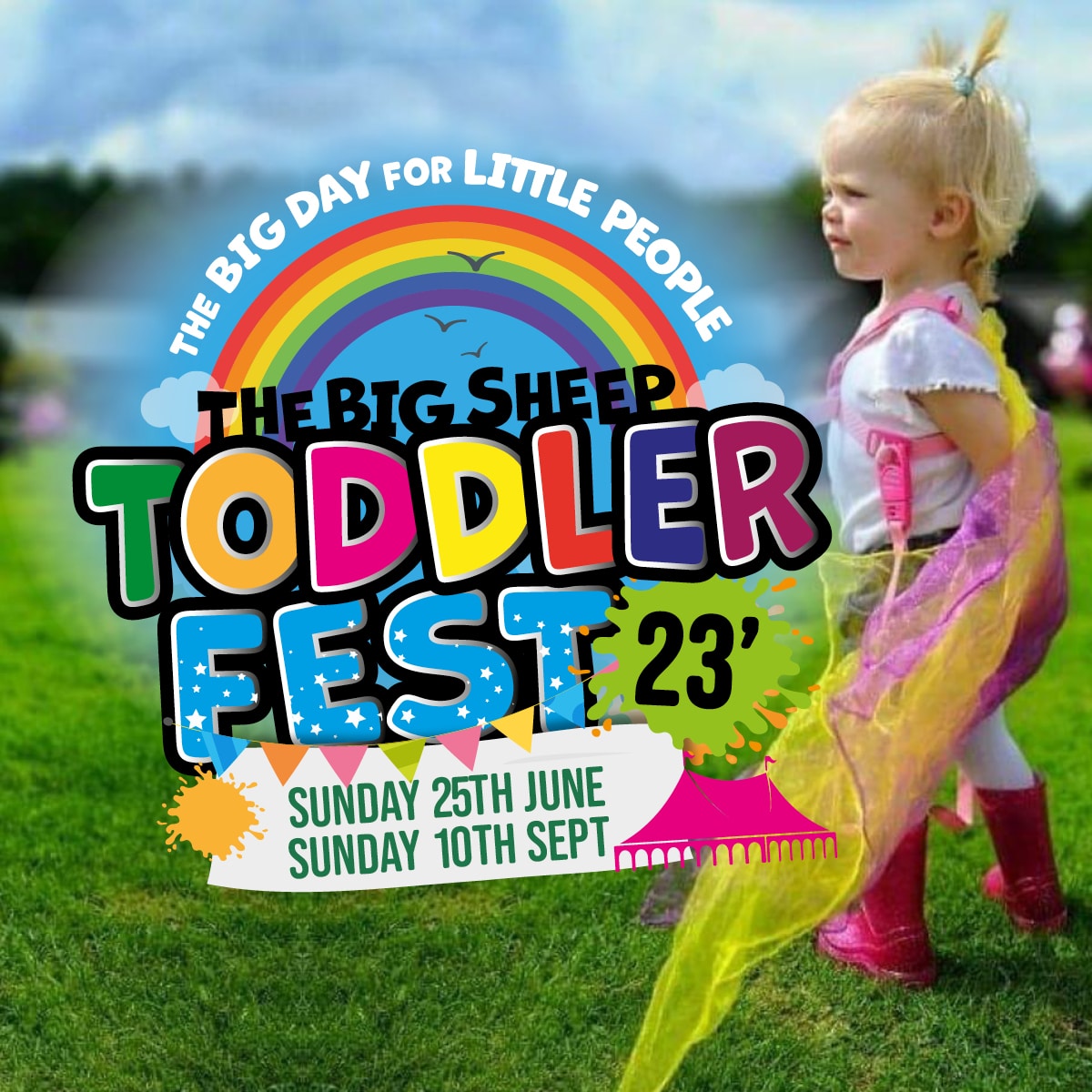 Toddler Fest Exclusive Invitation