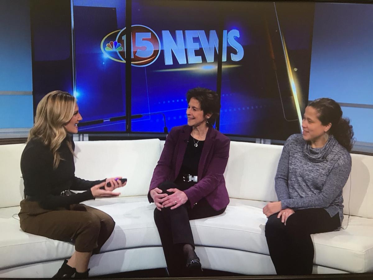 Robin Ryan and Karen Menedez Coller on Channel 15 USCIS Grant