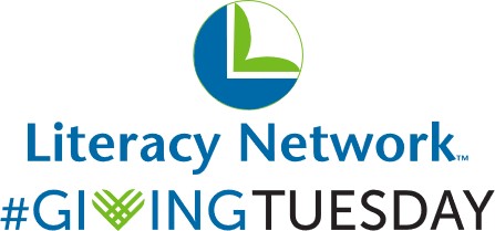 GivingTuesday and Literacy Network Logos