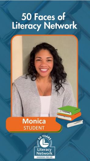50 Faces of Literacy Network Monica