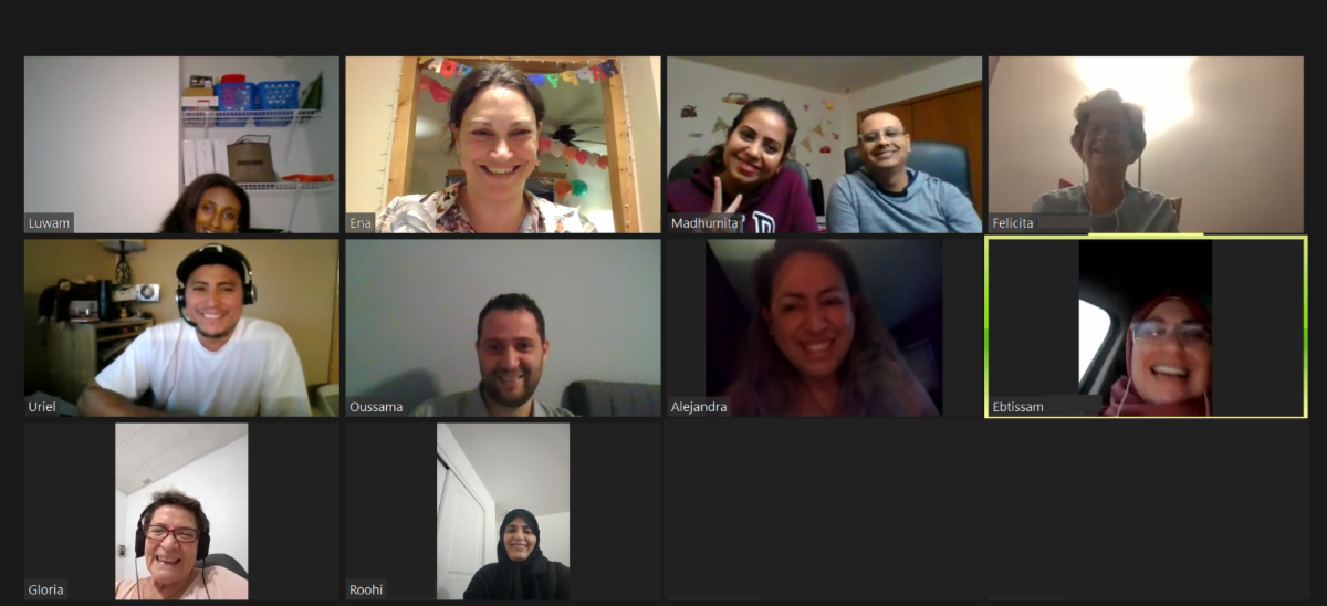 Community English class screenshot