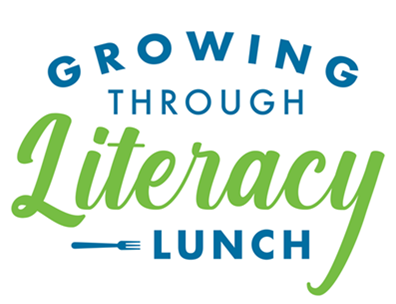Growing Through Literacy lunch logo