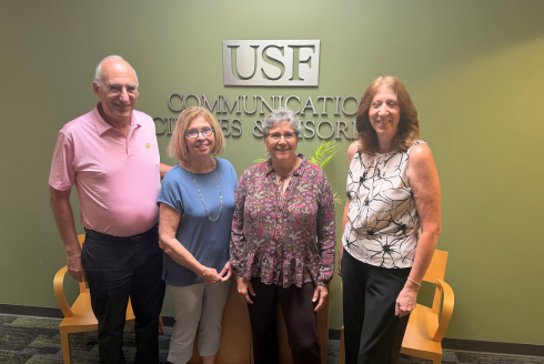 Theresa Chisolm, Ruth Bahr and Howard Goldstein