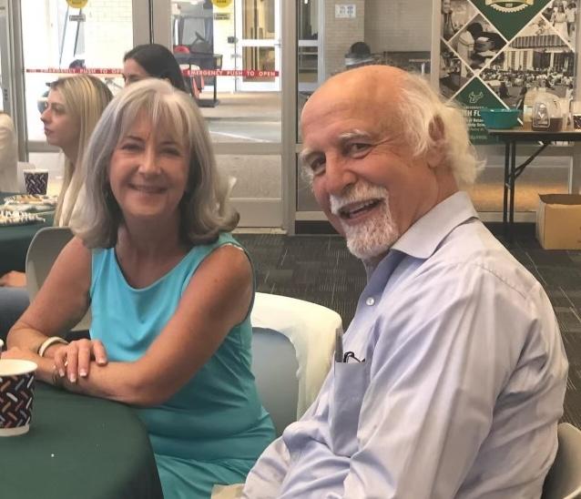 Victor Molinari and wife