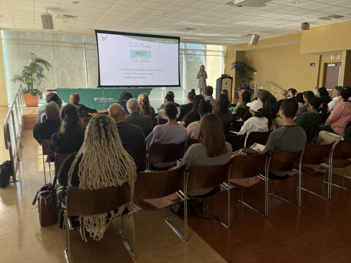 Kosyluk speaks at 2023 FMHI colloquium