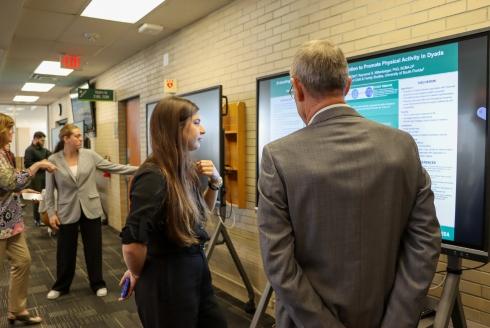 Students present their research at 2026 Undergraduate Research Scholarships