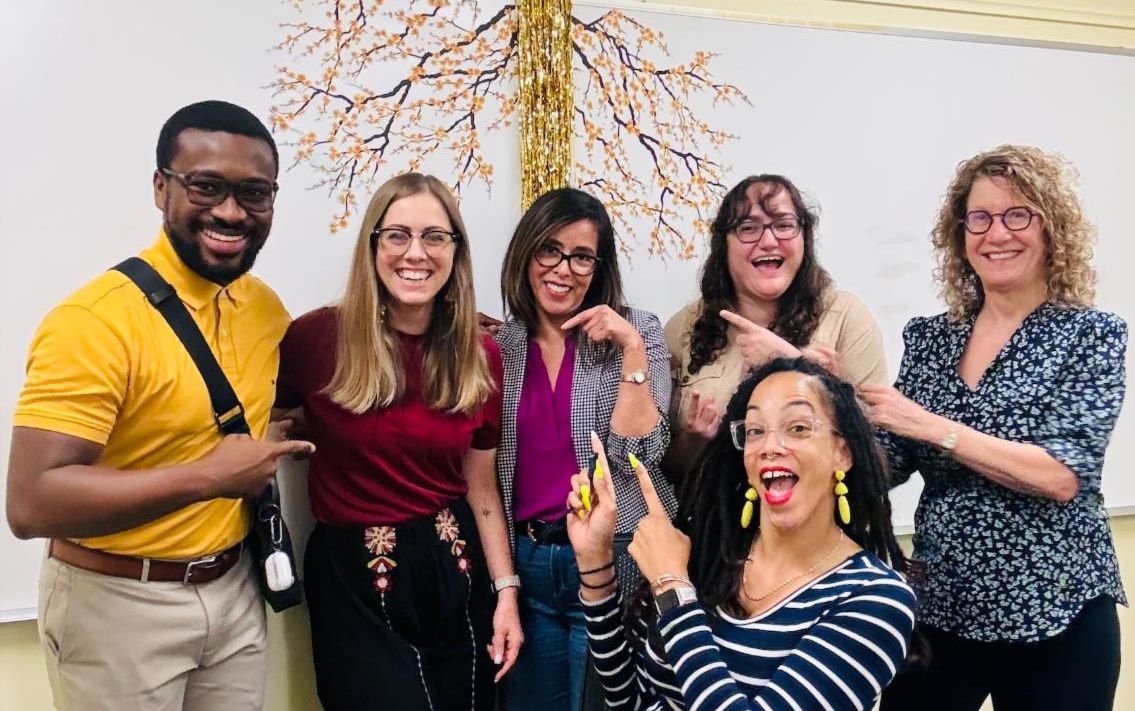 Britani Holland PhD dissertation proposal defense group photo