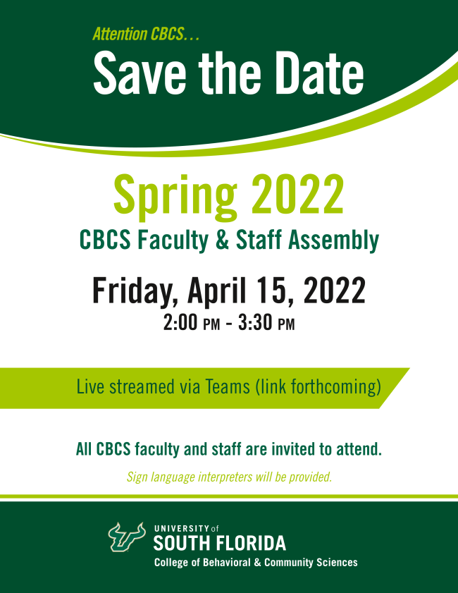 2022 Spring Assembly Save the Date 