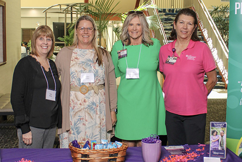 Debra Dobbs and representatives from Empath Health