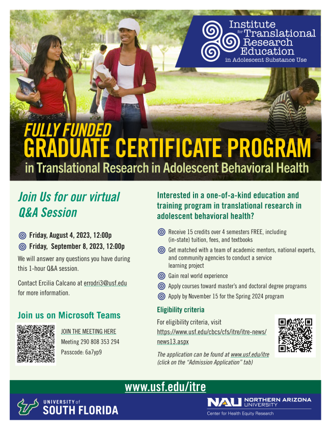ITRE Certificate Program Q&A Session