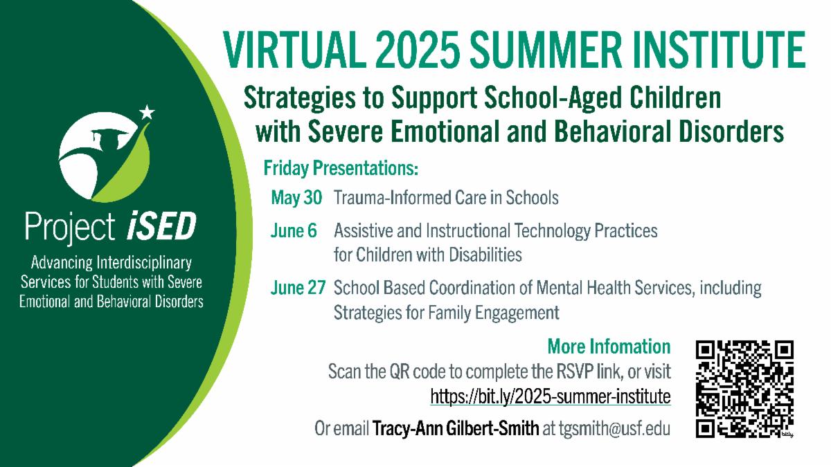 Virtual 2025 Summer Institute Graphic