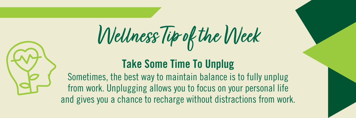 Wellness Tip of the Week