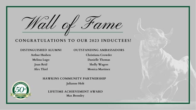 WOF list of inductees