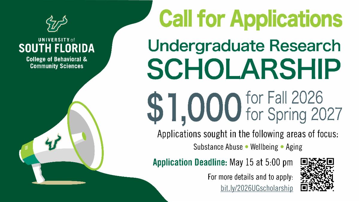 Undergraduate Research Scholarship Graphic