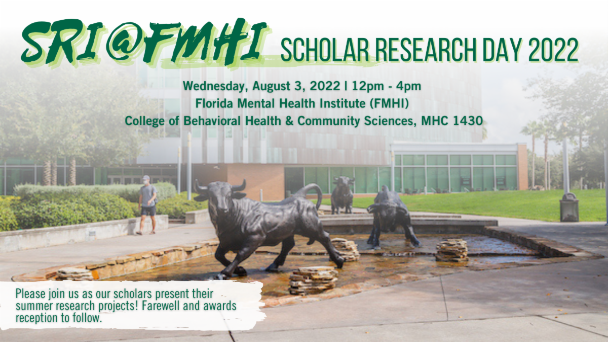 SRI_FMHI Scholar Research Day