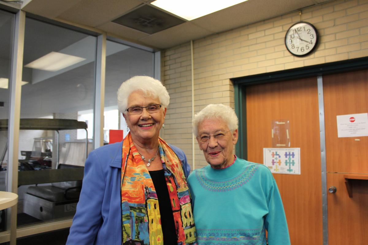 Sue Saxon and Mary Jean Etten