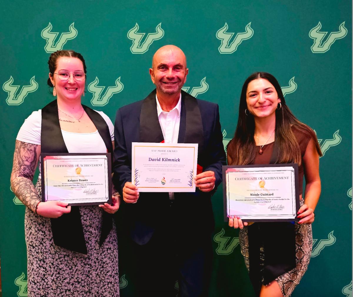 Kilmnick and MSW students