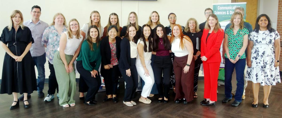 Research day students and faculty