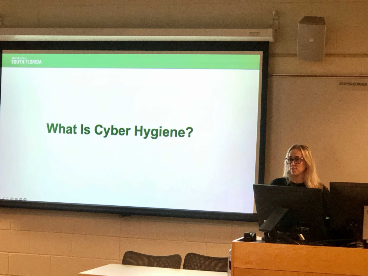 Courtney Weber presents on cyber hygiene