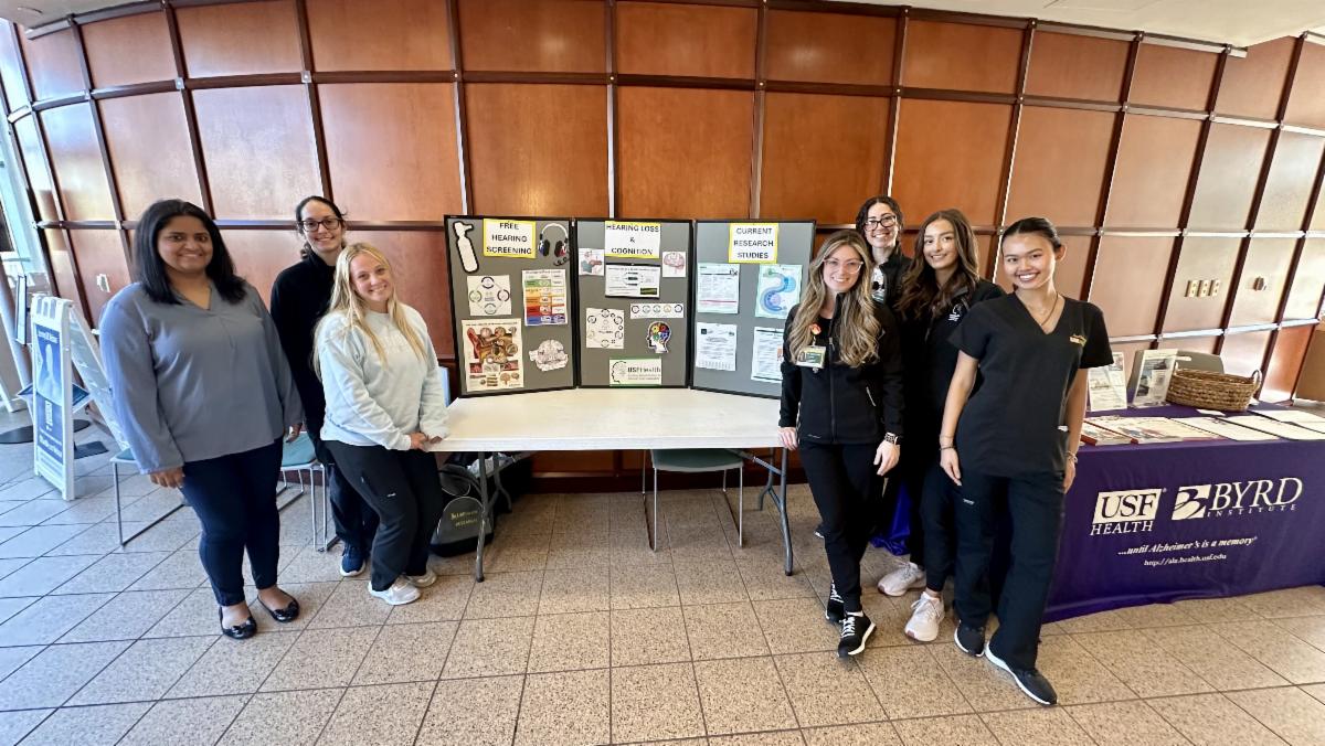 CSD students provide hearing tests