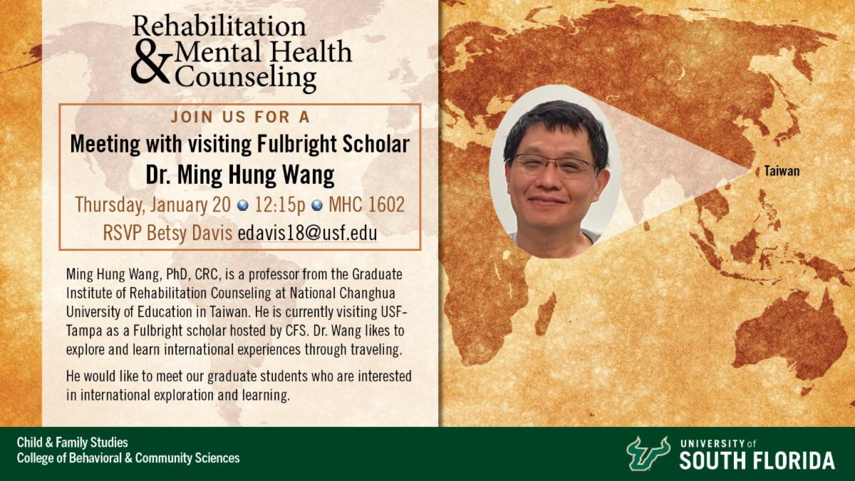 Dr. Ming Hung Wang RMHC Meeting