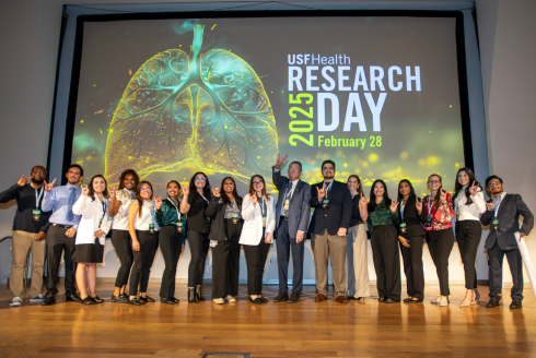 Student Award Winners at USF Health Research Day 2025