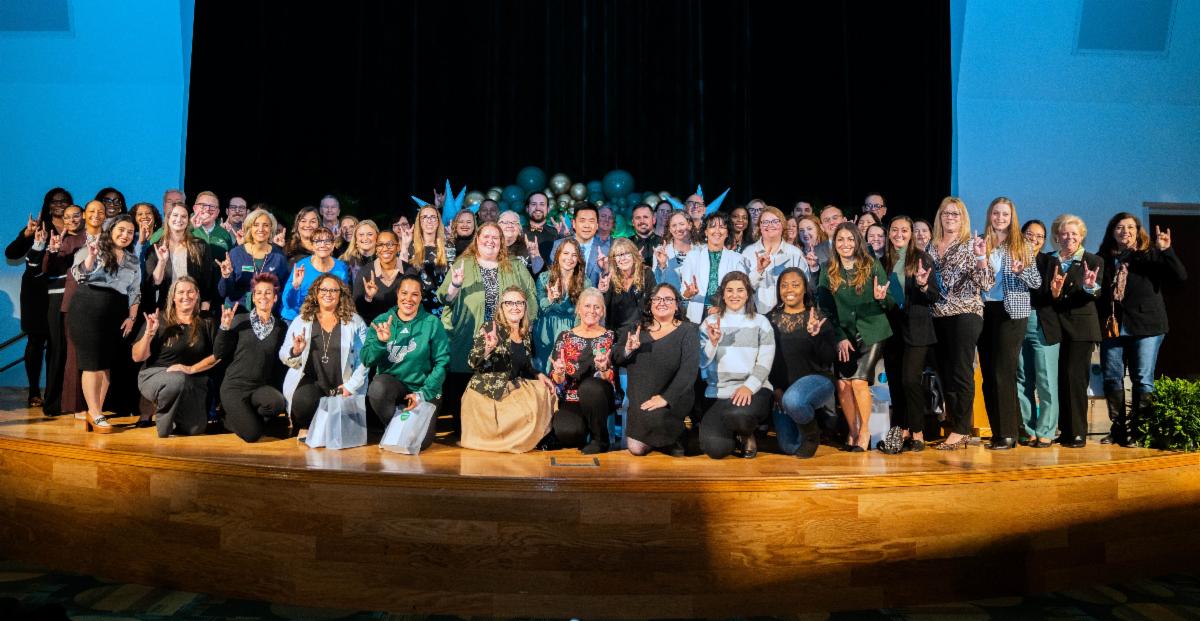 2024 Outstanding Staff Awards group photo