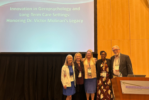 Cindy Mason Lisa Lind Debra Dobbs Latrice Vinson and Bill Haley