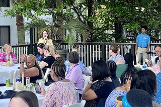 Kimberly Read presents at SRA International