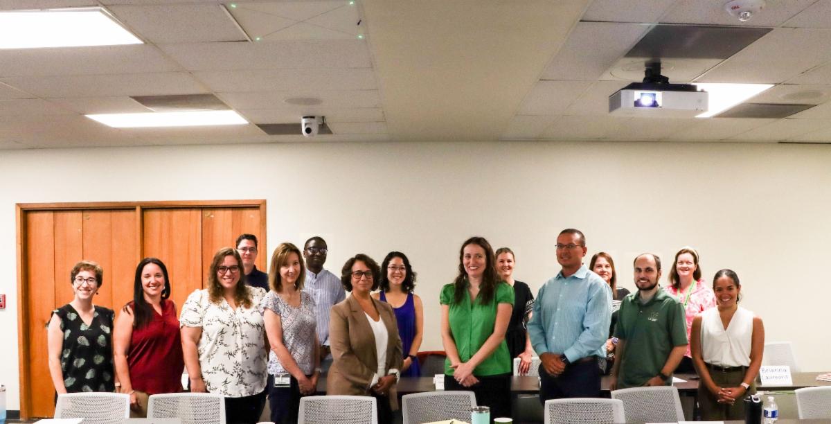 New Faculty Orientation group photo