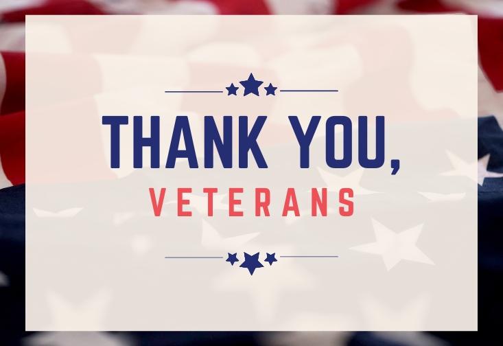 Thank you veterans