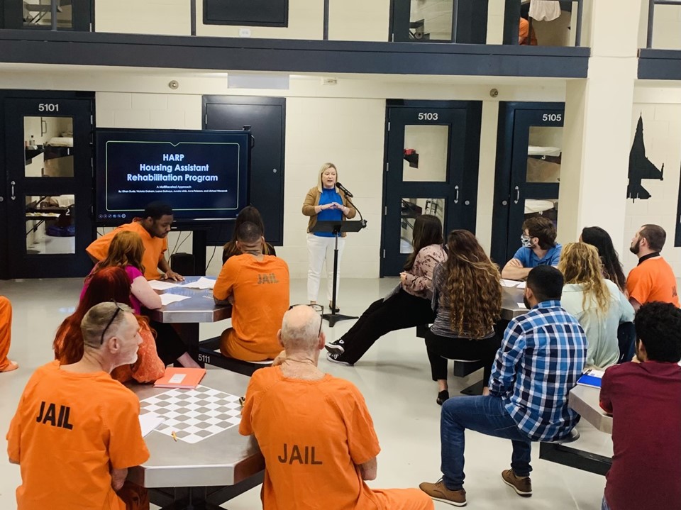 Jess Grosholz Prisoner Reentry and Recidivism program