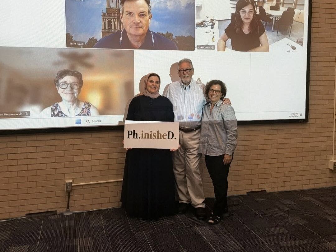 Joanne Elayoubi, William Haley and Alison Salloum